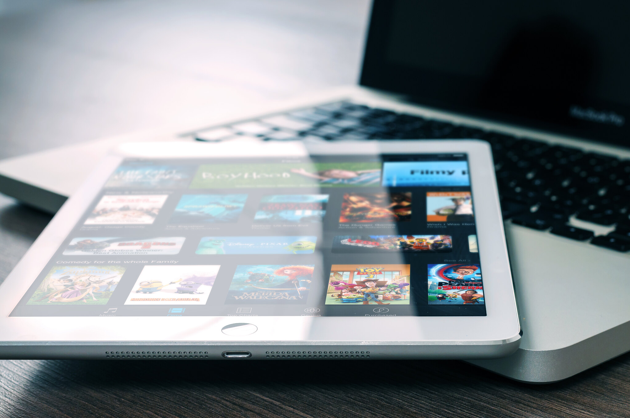 Apple iPad showcasing modern technology and design